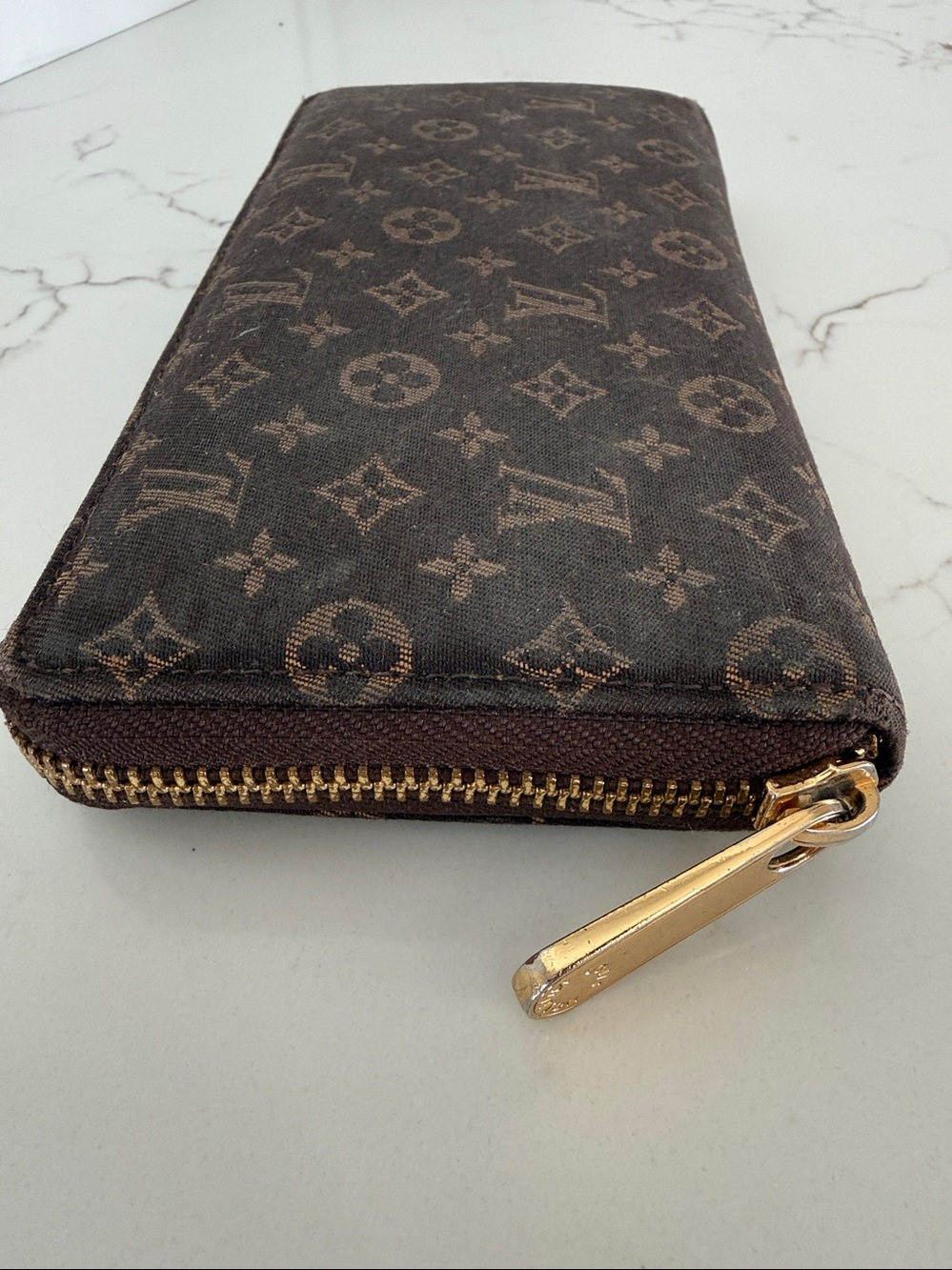 Louis Vuitton Monogram Mini Lin Zippy Wallet - Picture 4 of 7